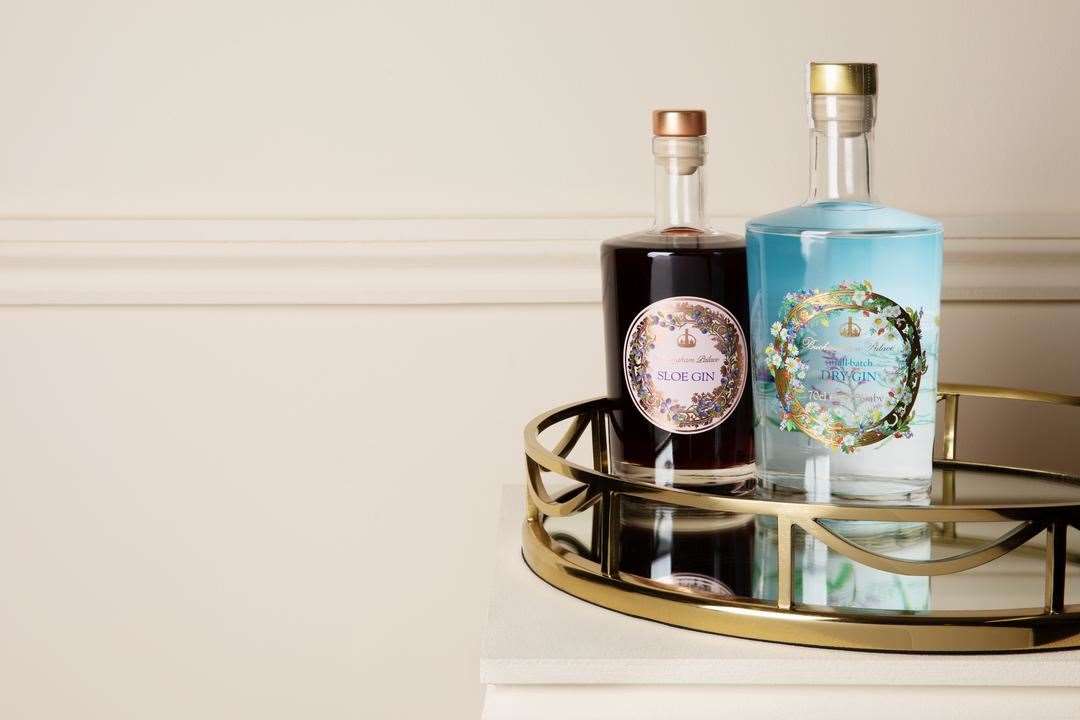 Buckingham Palace Sloe Gin and Buckingham Palace Gin (Royal Collection Trust/ Her Majesty Queen Elizabeth II 2021/PA)