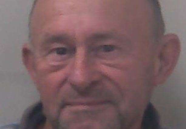 Paedophile Russell Hogg, 64, from Maidstone, has been jailed again after approaching school children at a library. Picture: Kent Police