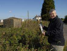 Organiser of the Forgotten Front Line exhibition,Mark Harrison