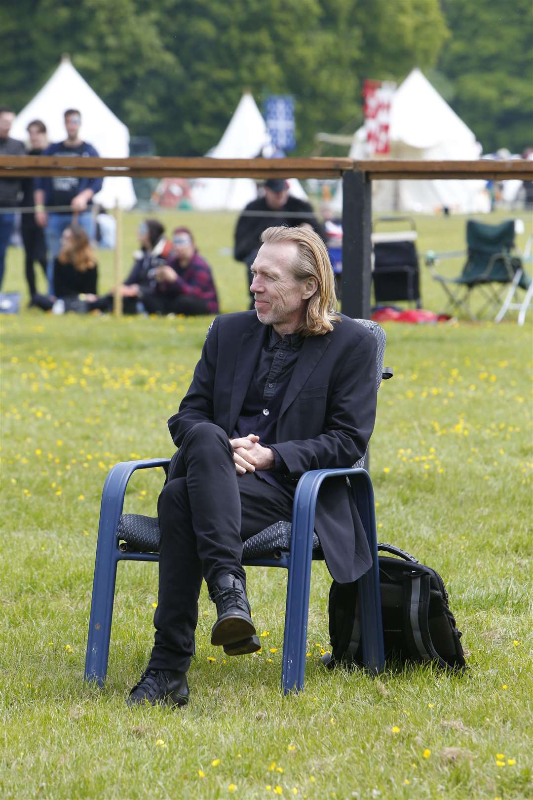 Richard Brake, who plays the Night King in Game of Thrones, appears at a question and answer session