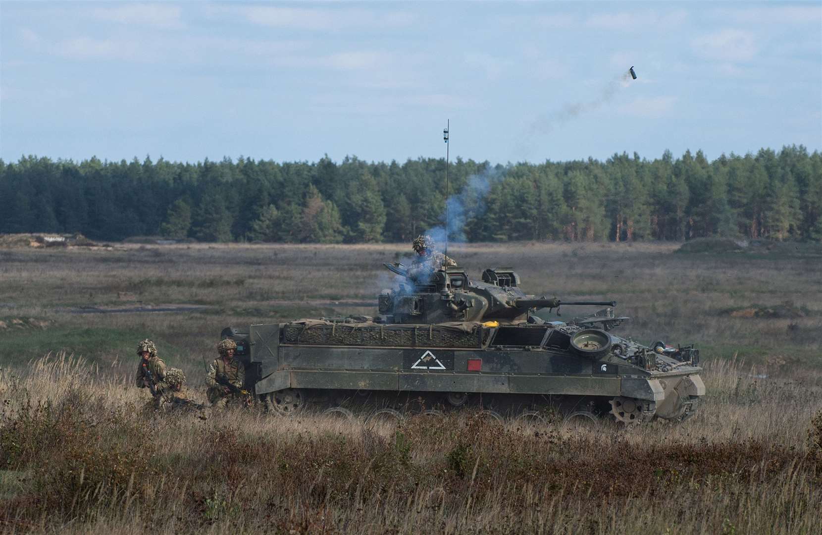 British soldiers on a Nato exercise in Poland (MoD/PA)