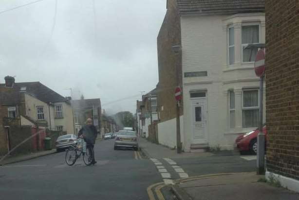 The corner of Invicta Road where the assault took place