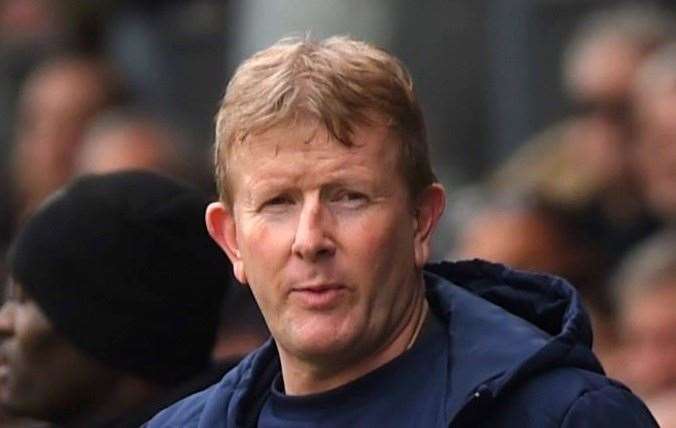 Dartford manager Ady Pennock. Picture: Steve Terrell