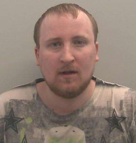 Blake Hindry was jailed for two-and-a-half years in what the judge described as a religiously motivated and aggravated “torrent of hate and aggression”. Photo: Met Police