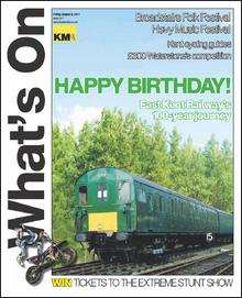 East Kent Railway stars on this week's What's On cover