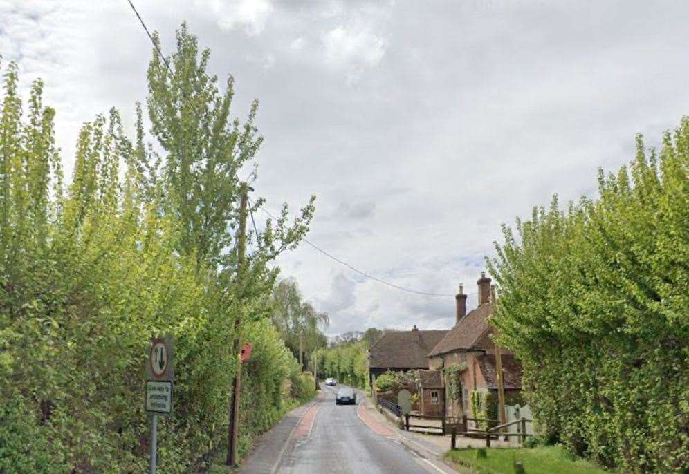 Wateringbury Road in East Malling. Picture: Google