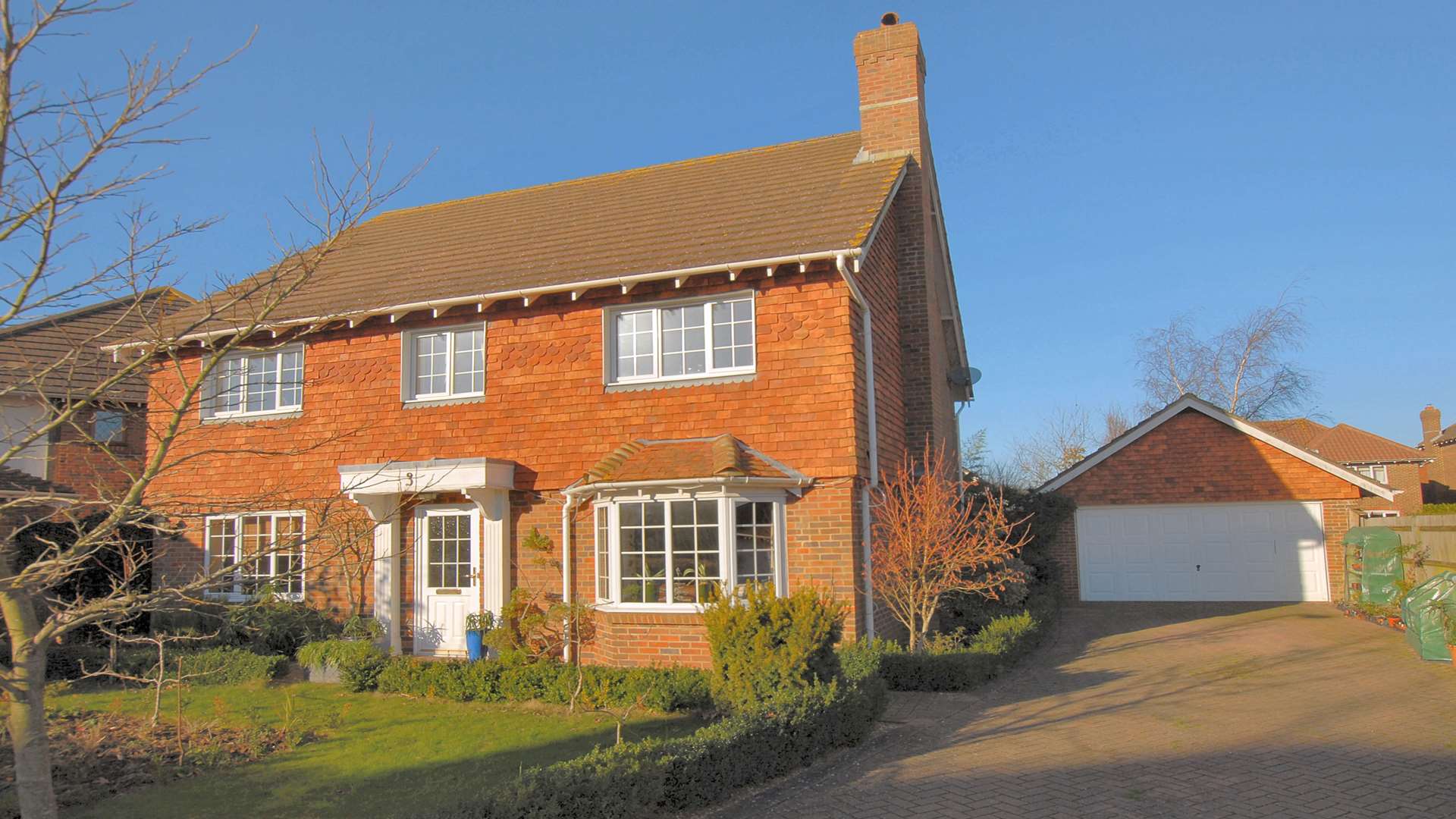 The property in Meadow Close, Hawkinge