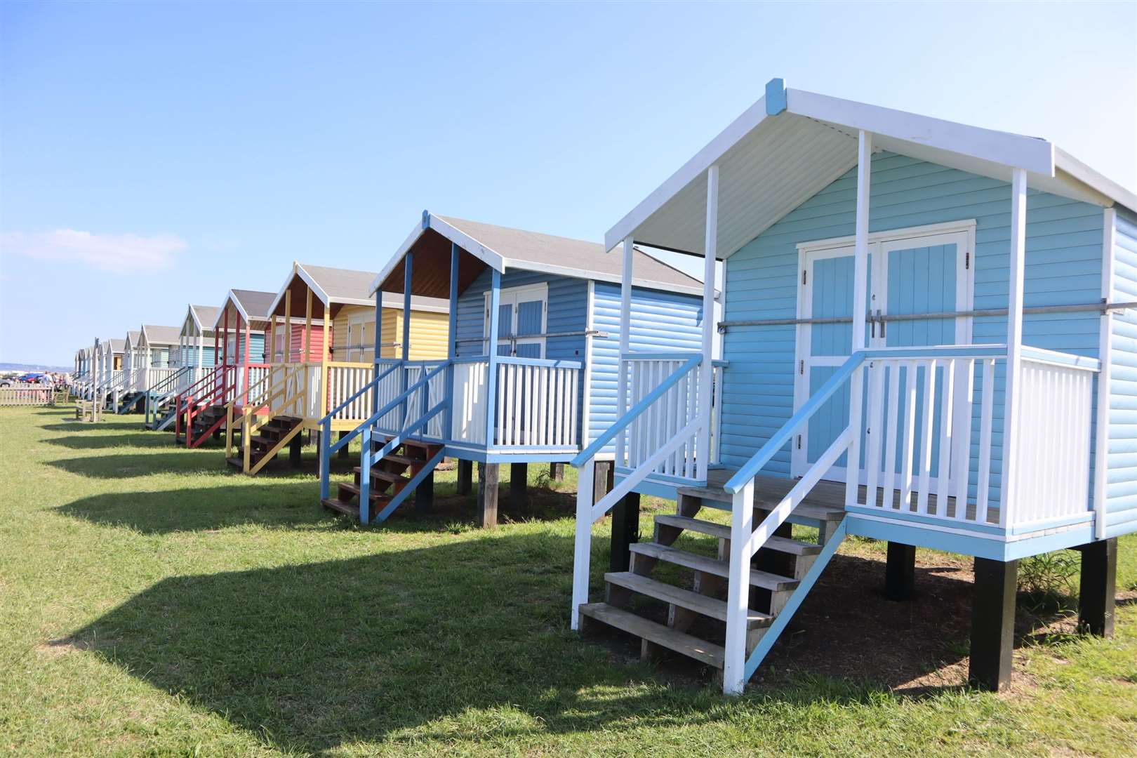 More huts will be added at Leysdown, Sheppey. Picture: John Nurden