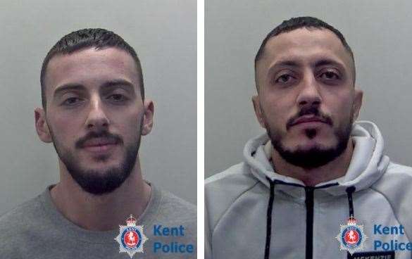 Rivaldo Toma and Elson Gjoka were locked up. Picture: Kent Police