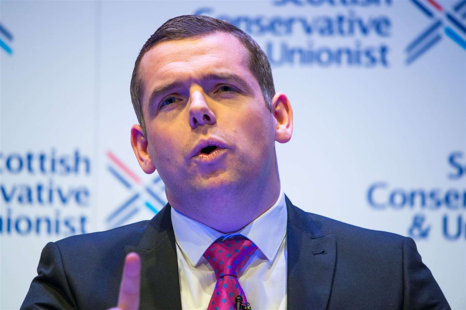 Douglas Ross challenged the First Minister to a debate (Colin D Fisher/Scottish Conservatives/PA)