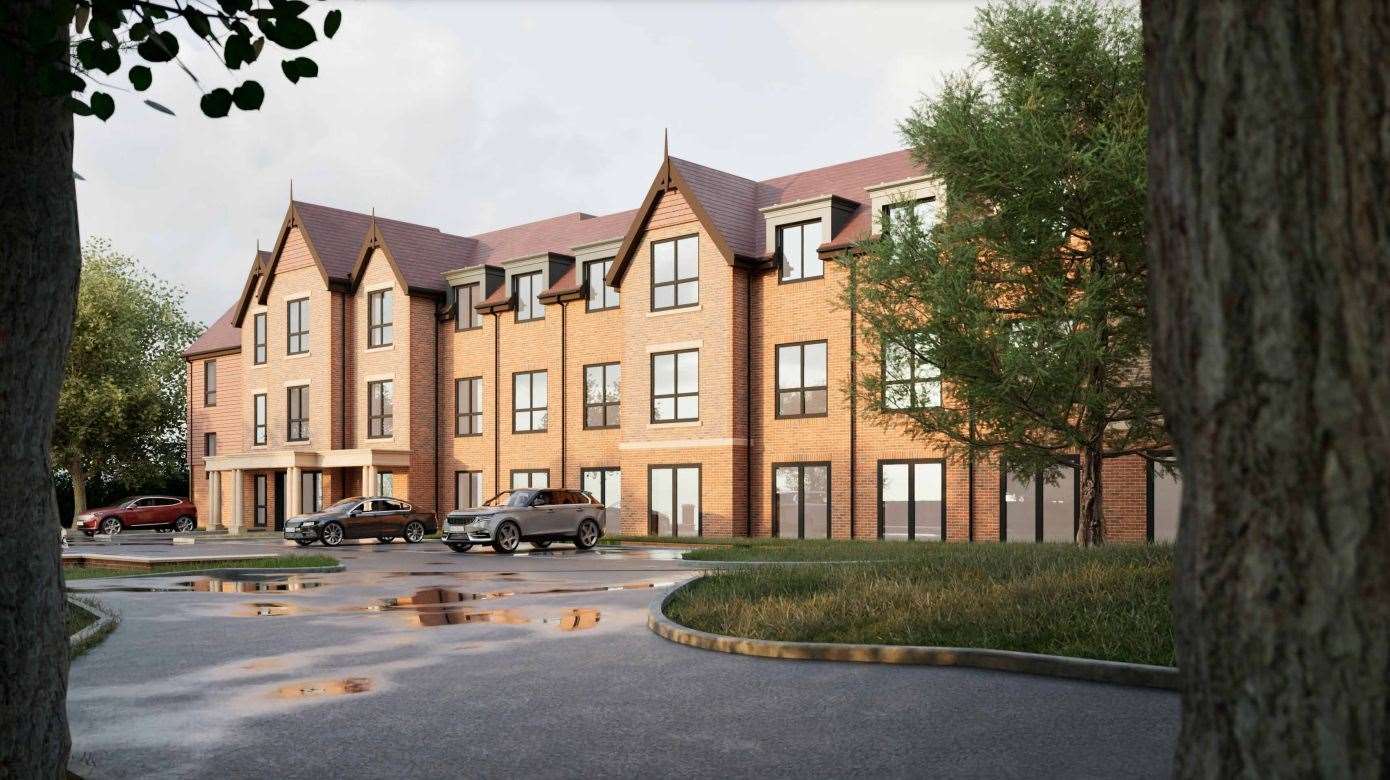 Plans for the new care home have been submitted to Dover District Council. Picture: RM Design Group