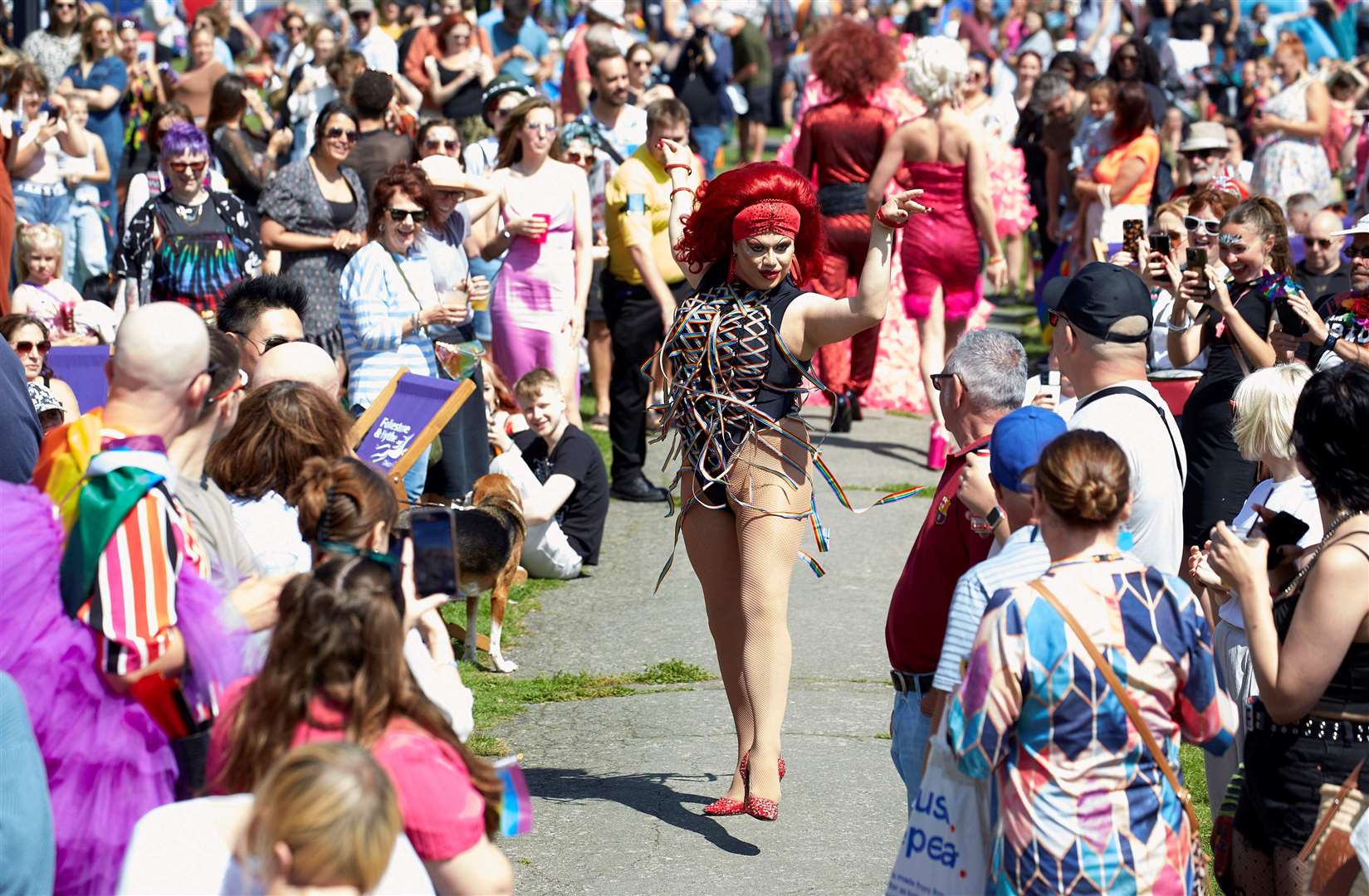 Folkestone Pride parade returns after four years