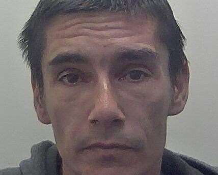 Burglar Karl Armitage. Photo: Kent Police