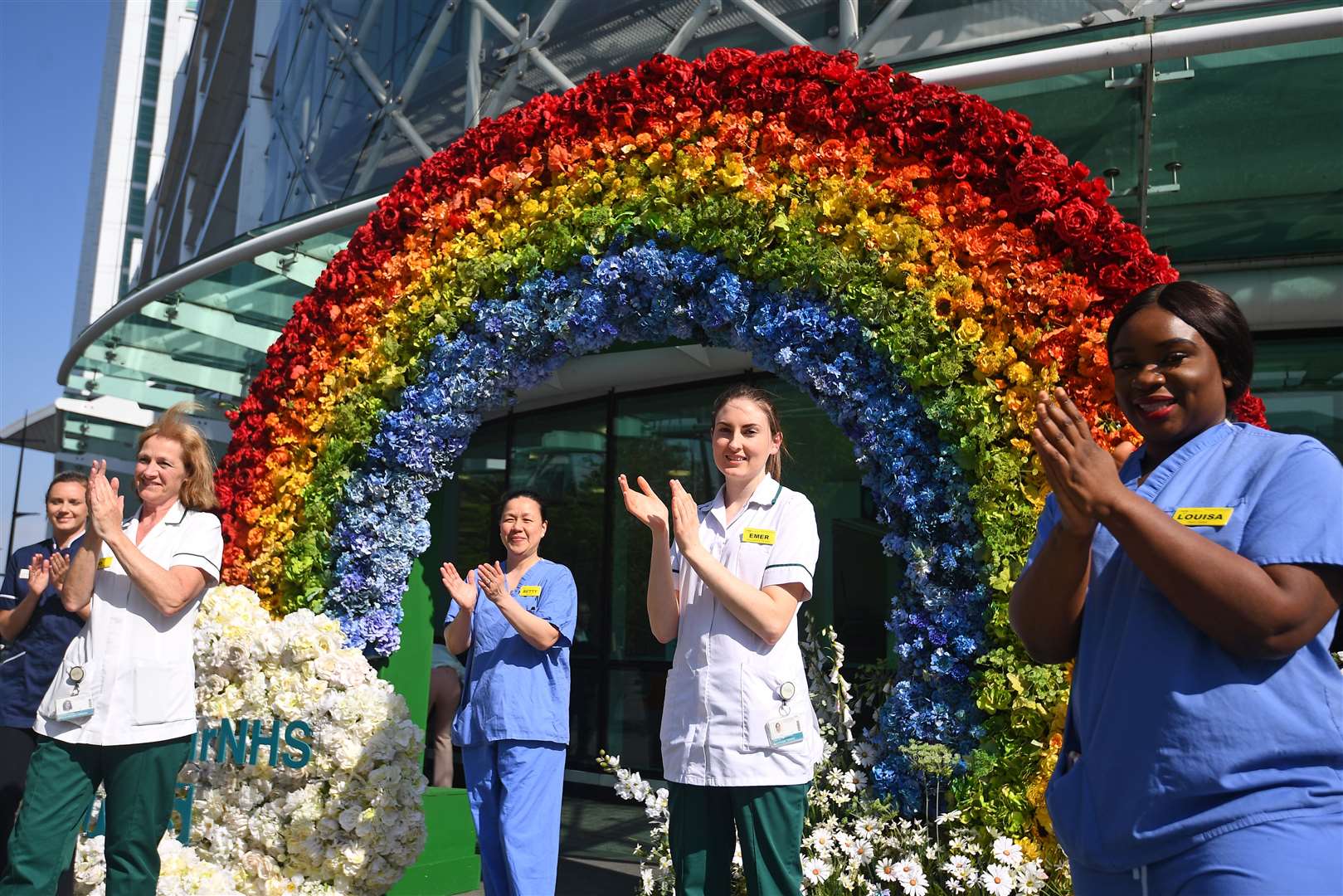 NHS staff on those wards were the focus of the nation every week at the height of the pandemic, as people joined the Clap for Carers (Victoria Jones/PA)