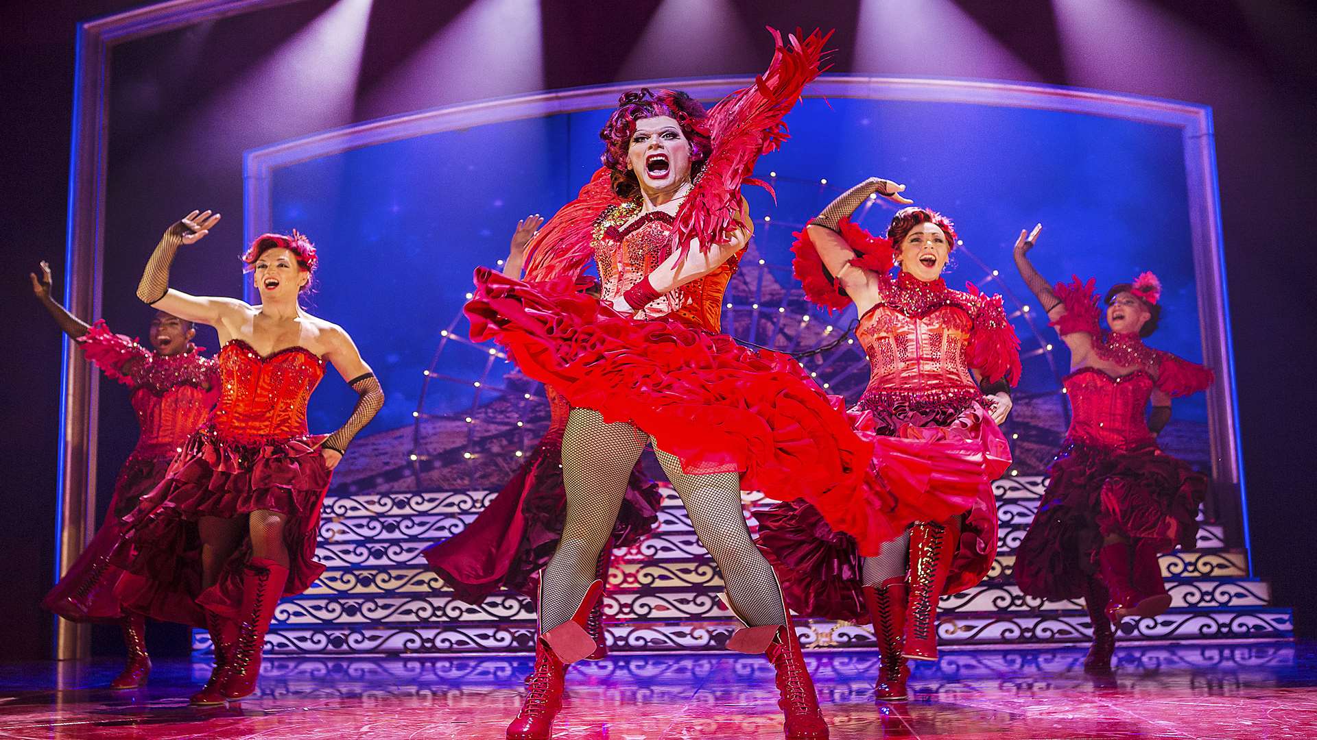 John Partridge stars in La Cage Aux Folles