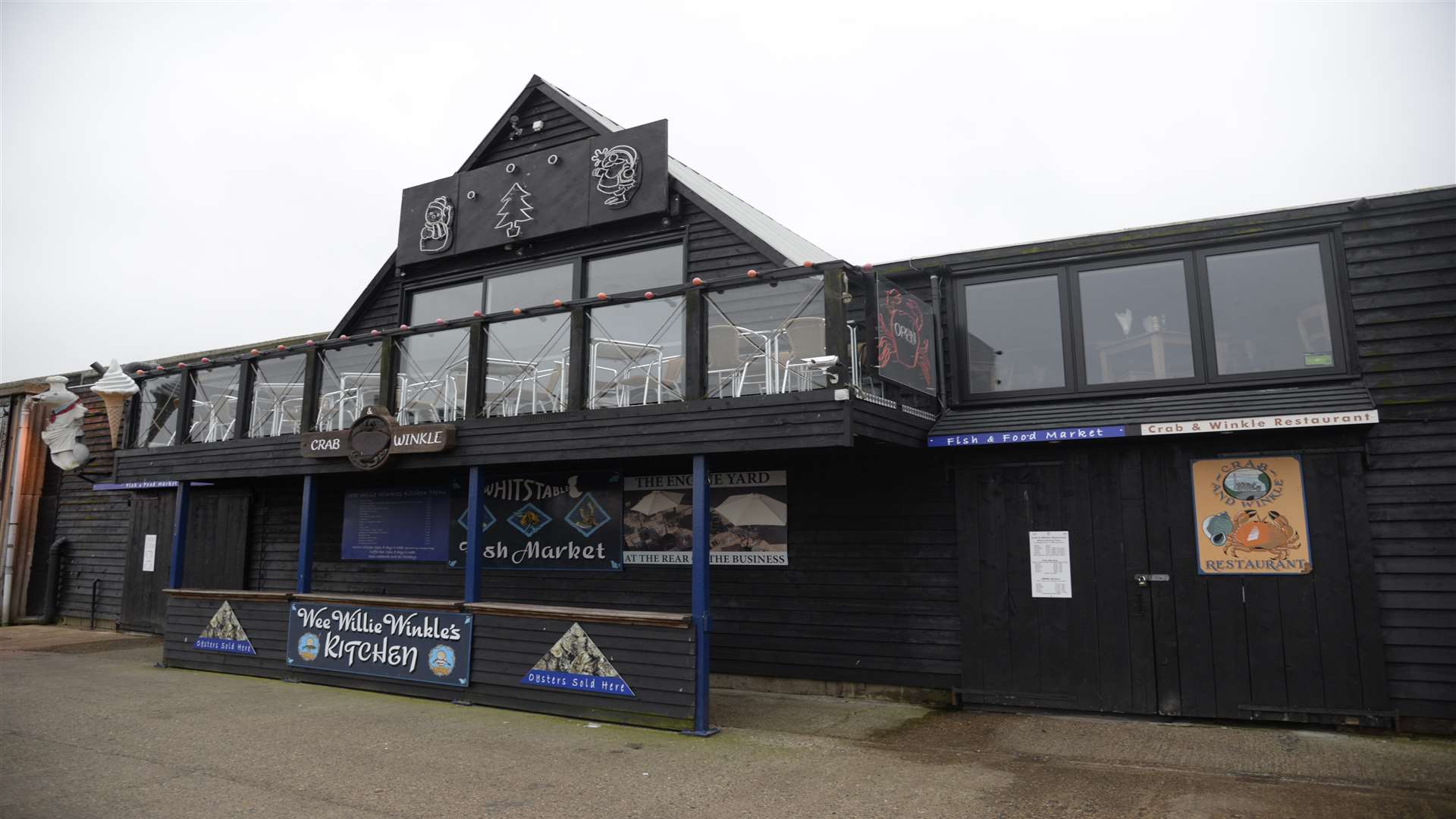 “The restaurant toilets are for paying customers, not for people who walk in off the street," says Crab and Winkle owner Mr Bennett. Picture: Chris Davey