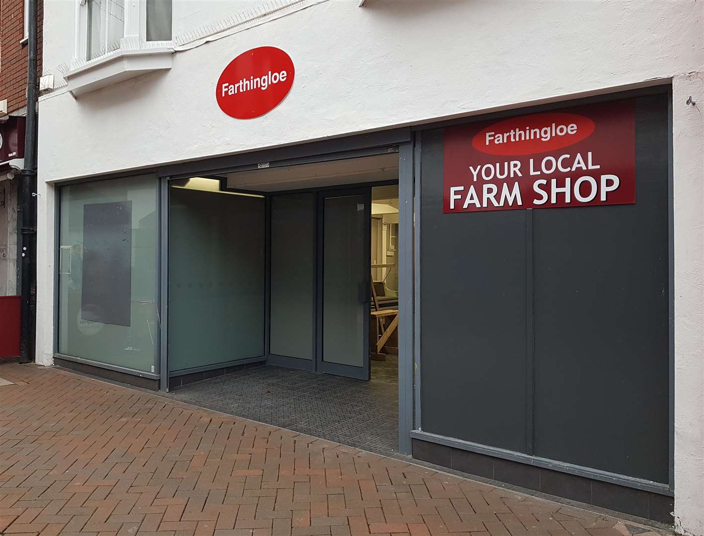 The bakery at Farthingloe in the high street will open on Friday