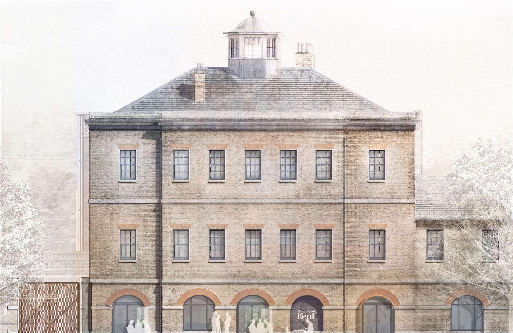 Artist's impression of The Docking Station at Chatham’s Historic Dockyard. Picture: FSB Studios