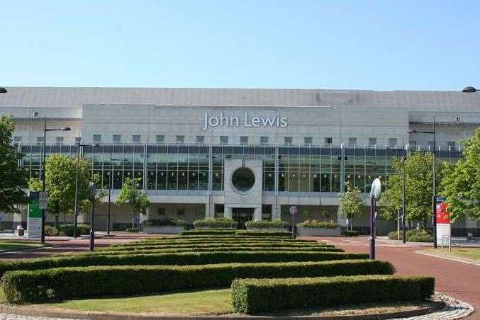 More than £3,500 worth of items were allegedly stolen from John Lewis at Bluewater. Photo: Stock