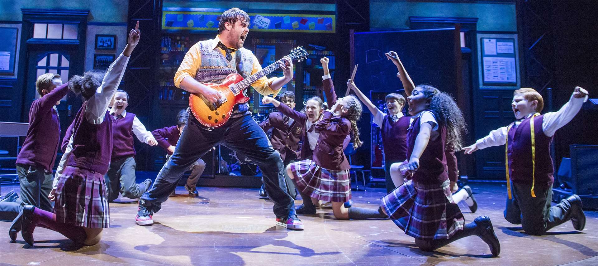 A scene from School Of Rock @ New London Theatre Picture: Tristram Kenton