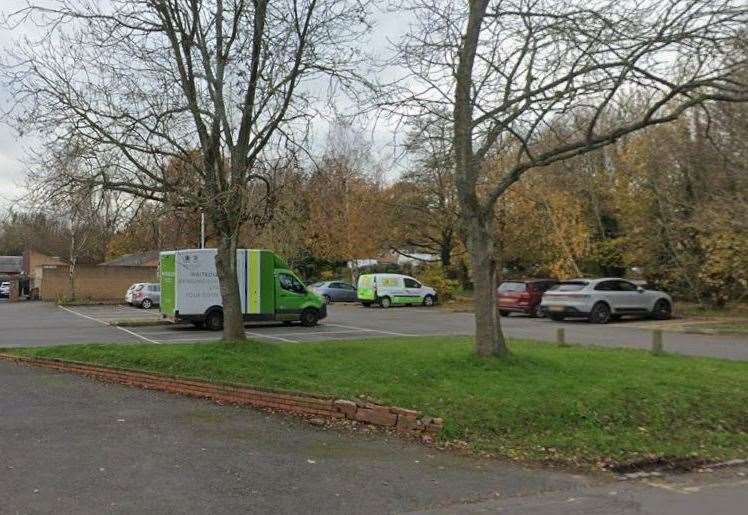 The incident happened after the victim asked a man to move out of the way so he could access a car parking space off Centre Road in New Ash Green. Picture: Google Maps