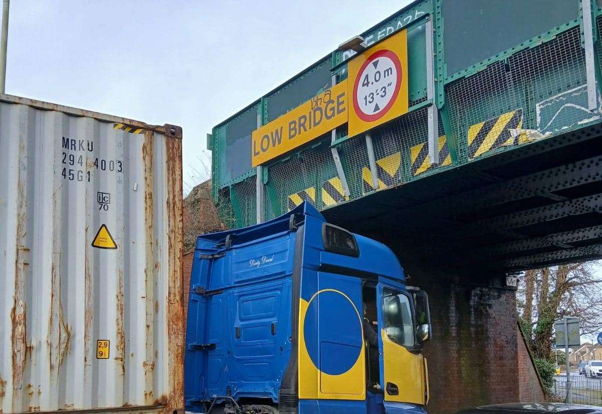 Train Services Disrupted After Lorry Hits Bridge Near Chestfield