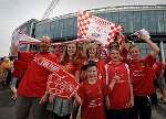 Ebbsfleet United supporters before the match