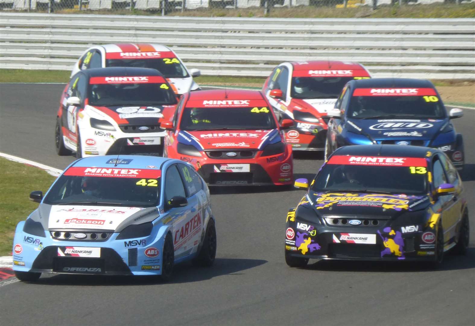 Rudd (42) leads the Focus Cup field at Brands Hatch in September. Picture: Vic Wright