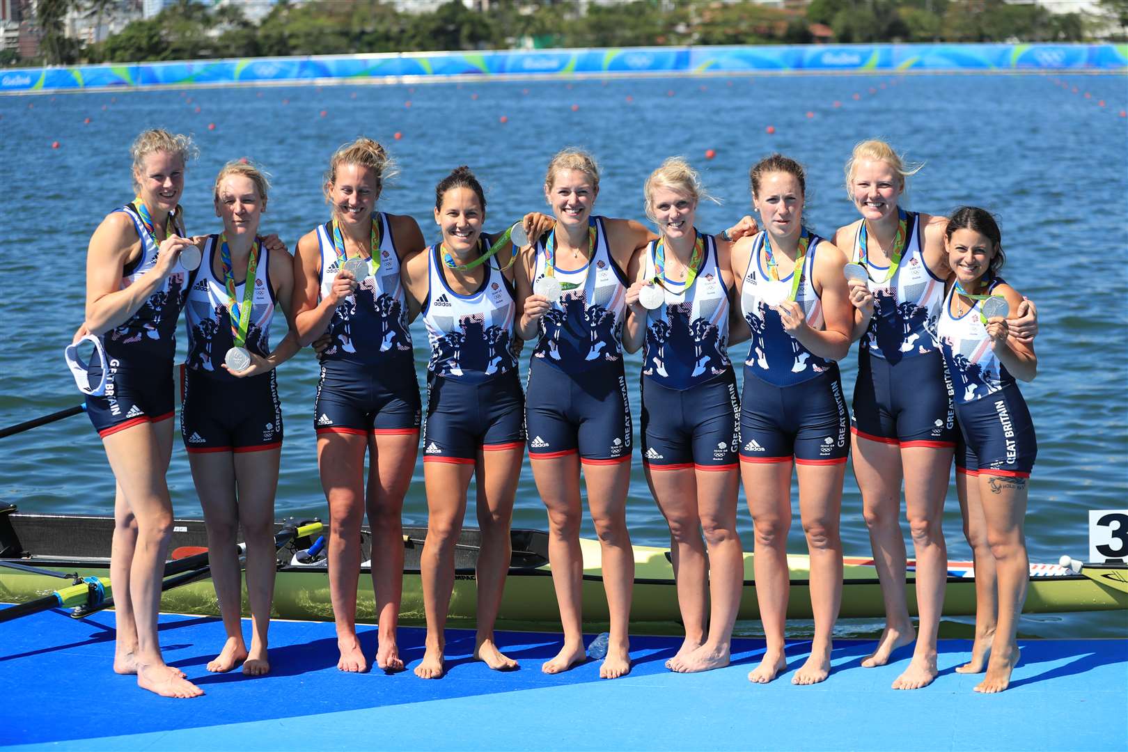 The GB team (Mike Egerton/PA)