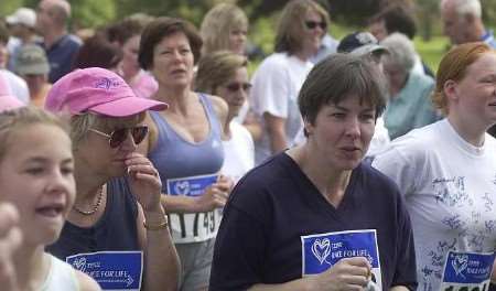 Runners taking part in last year's event at Maidstone's Mote Park