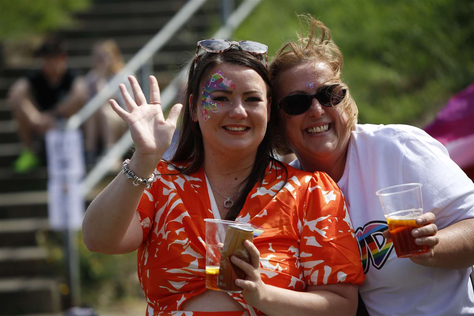 Gravesham Pride made sure the event was still free for people to attend. Picture: Ben Archell