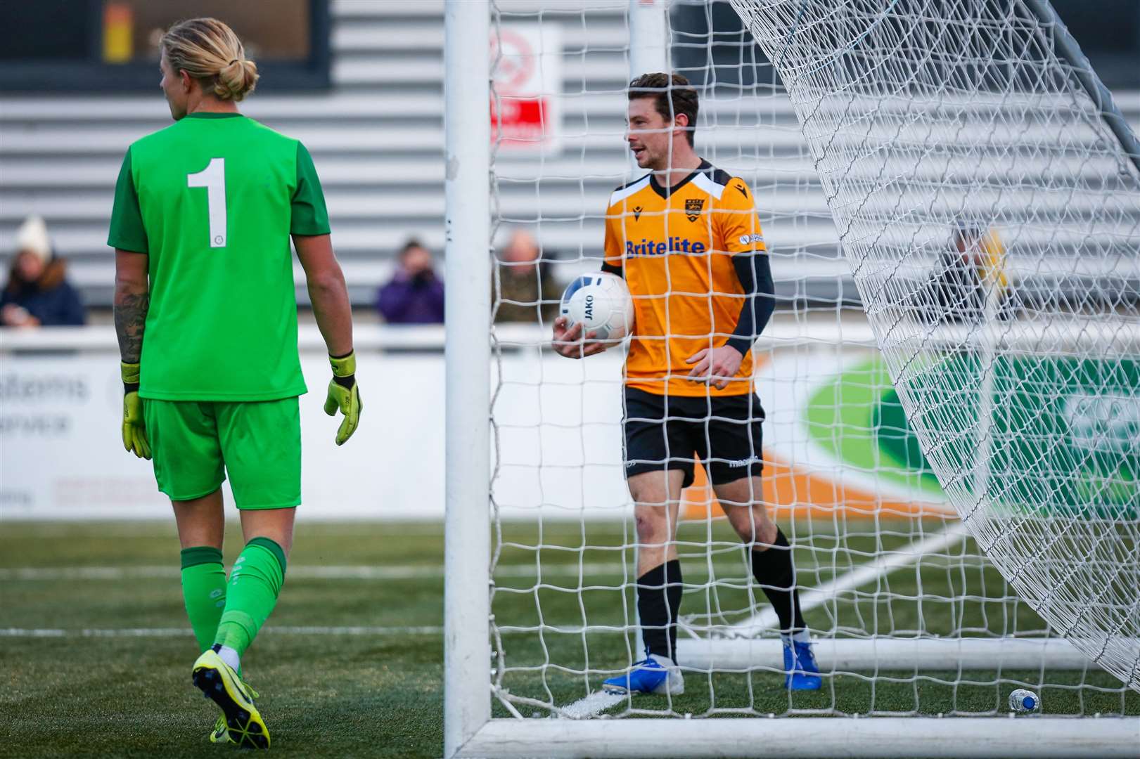 Another goal for Matt McClure, this time against Concord in the FA Trophy Picture: Matthew Walker