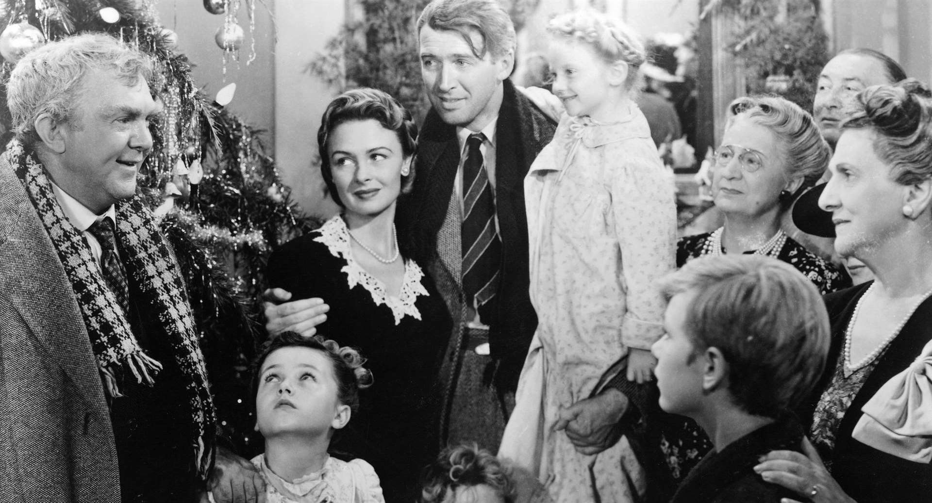 Black and white film It's a Wonderful Life has become a Christmas classic. Picture: Paramount Pictures