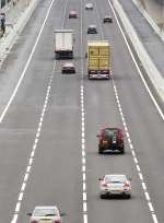 Police found no sign of a man reported to be walking along the M2