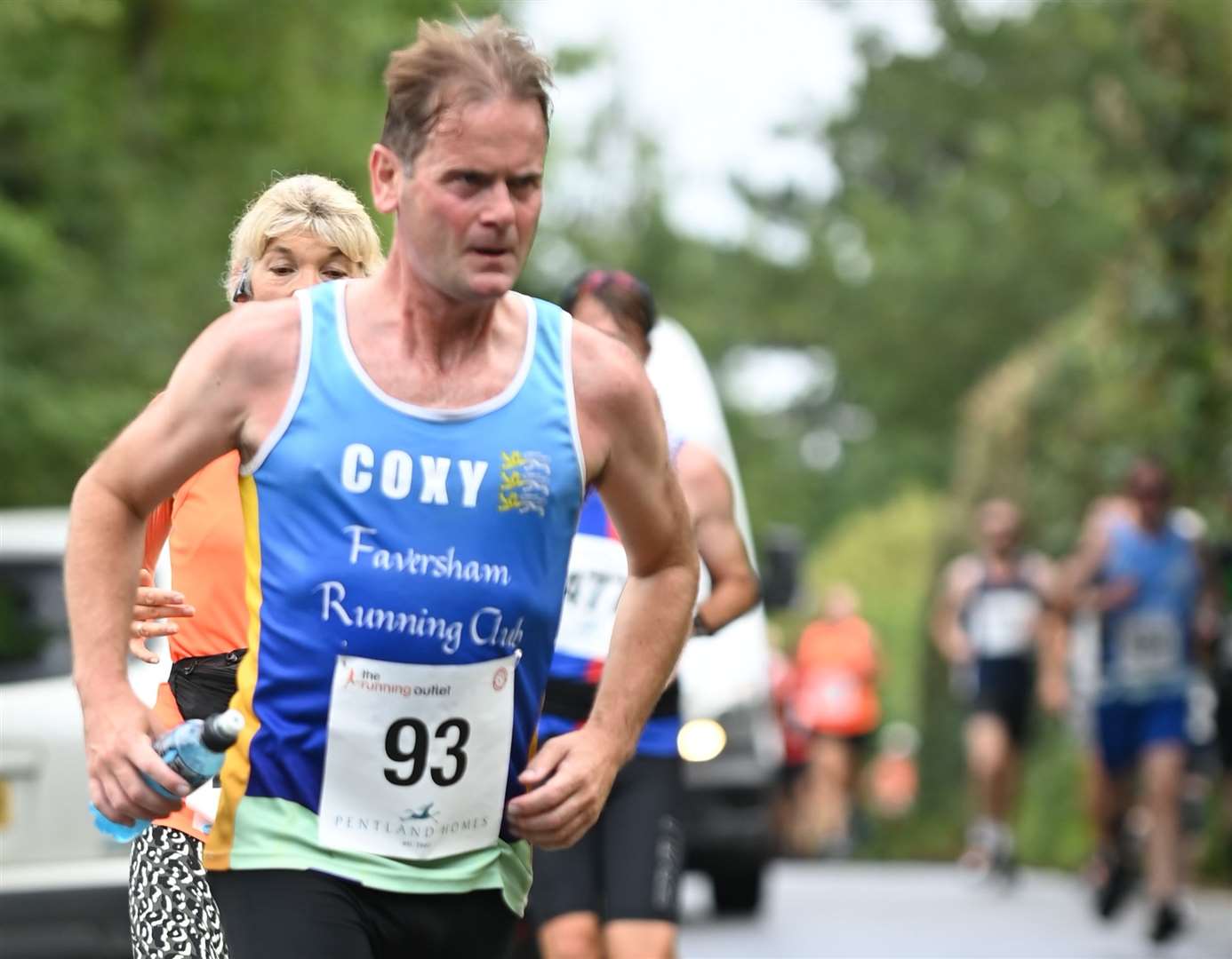 Faversham Running Club's Ian Cox. Picture: Barry Goodwin (49790449)