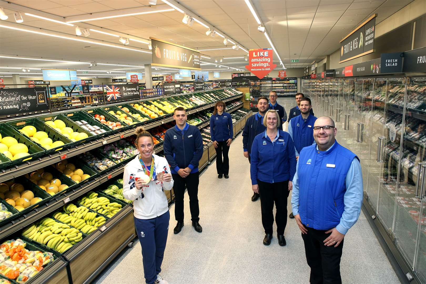 The new Aldi in Canterbury. Pictures: Matt Bristow