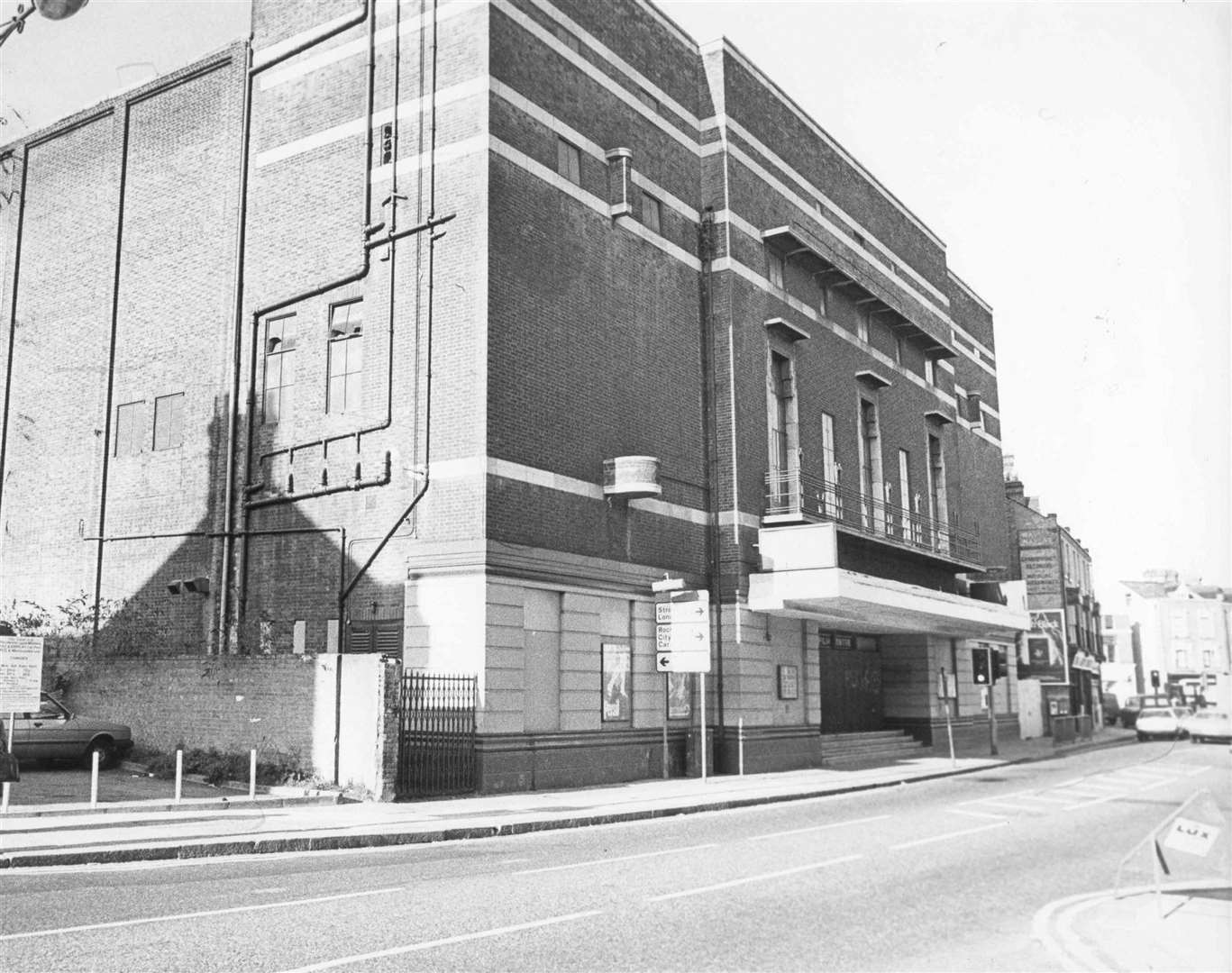 The closed Rochester Odeon in the High Street near Star Hill in 1984. Plans to turn it into a bingo hall flopped. The game was in decline then, although there was a revival of fortunes in the 1990s