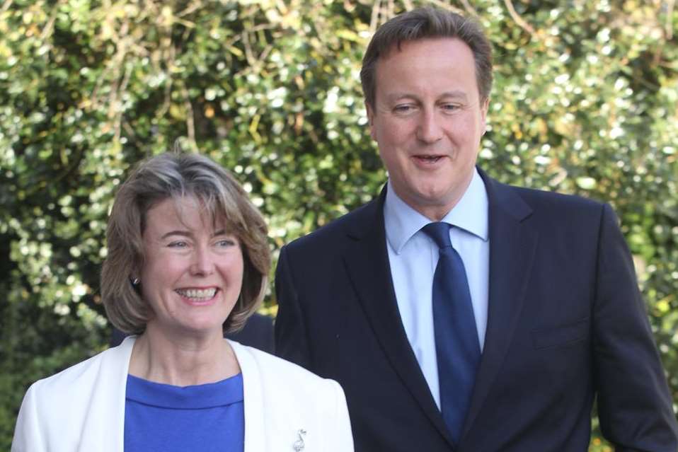 David Cameron, who visited the area after a stand-off in Brussels