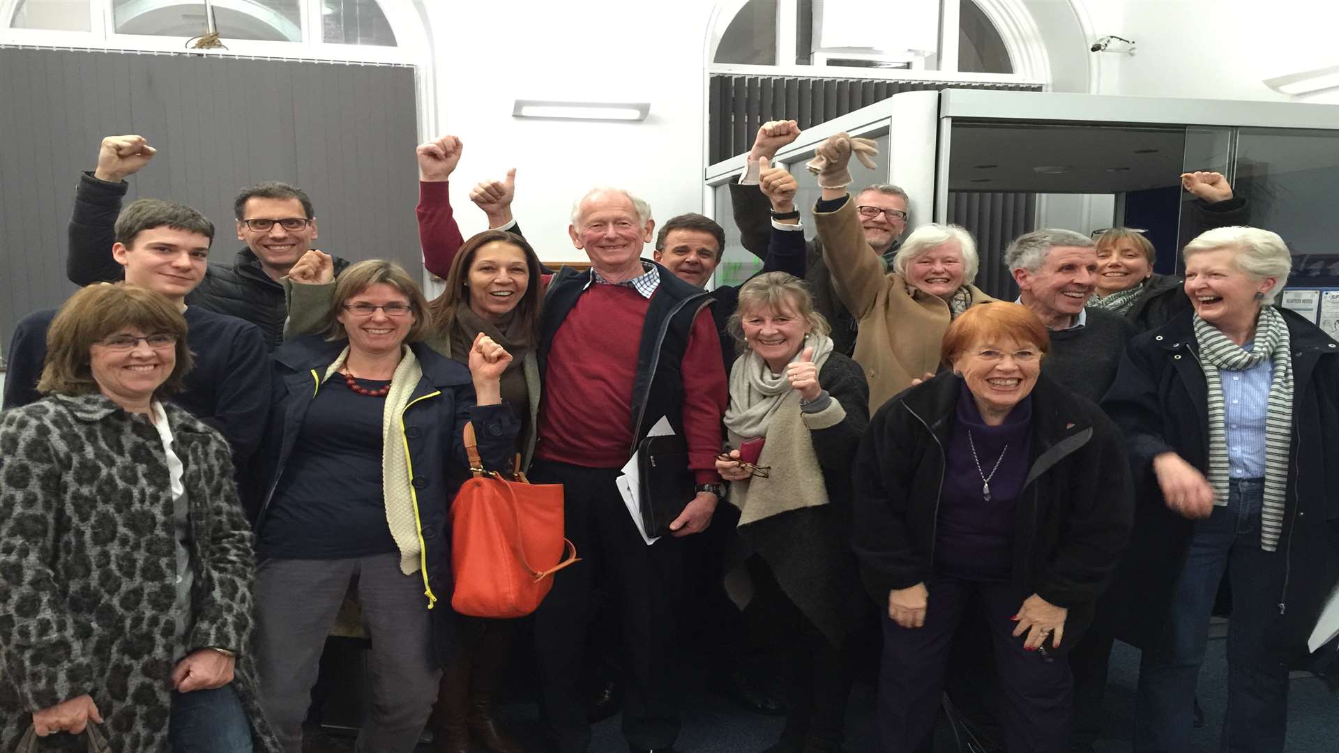 Solar farm activists celebrate their victory