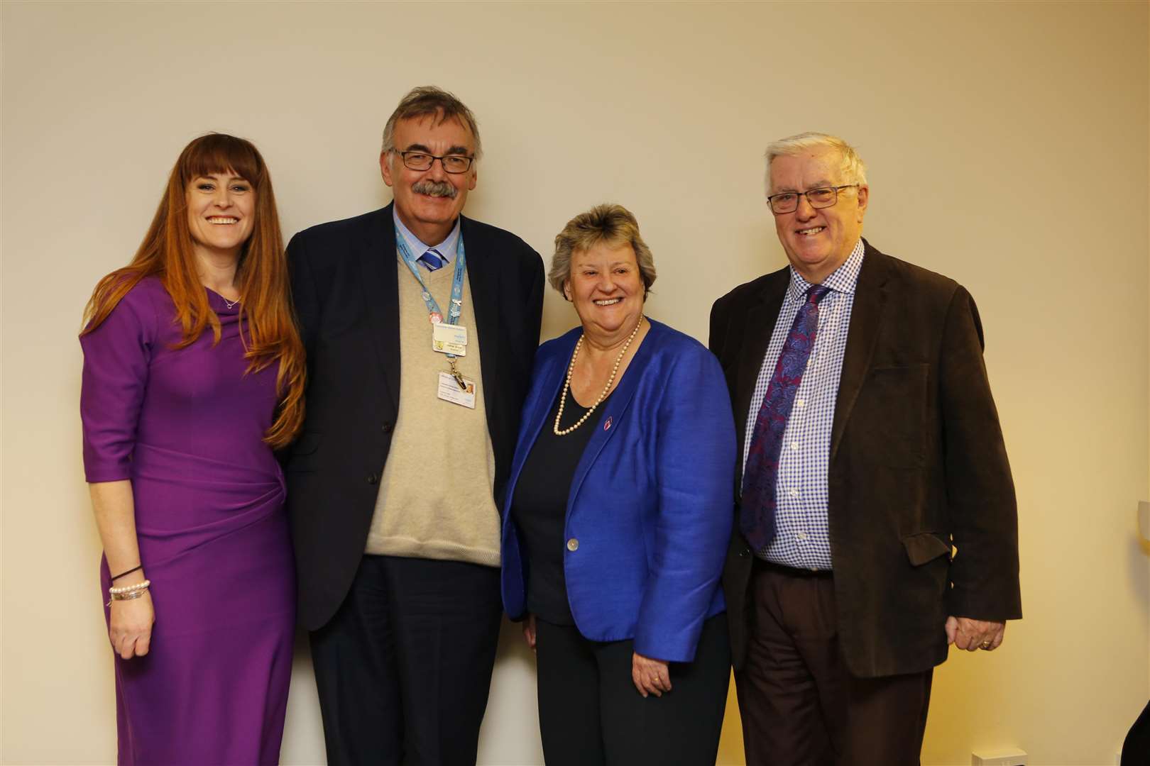 Left: Kelly Tolhurst MP, Cllr Adrian Gulvin, Heather Wheeler & Cllr Howard Doe visiting a homeless shelter in Medway to mark annual rough sleeping figures.