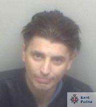 Paul Gregory has been jailed. for dealing Picture: kent Police (5002361)