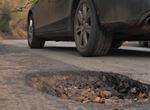 A massive pothole in Ashford High Street