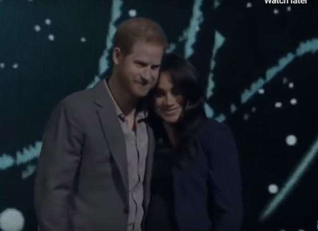 The Duke and Duchess of Sussex at Wembley Arena (7660424)