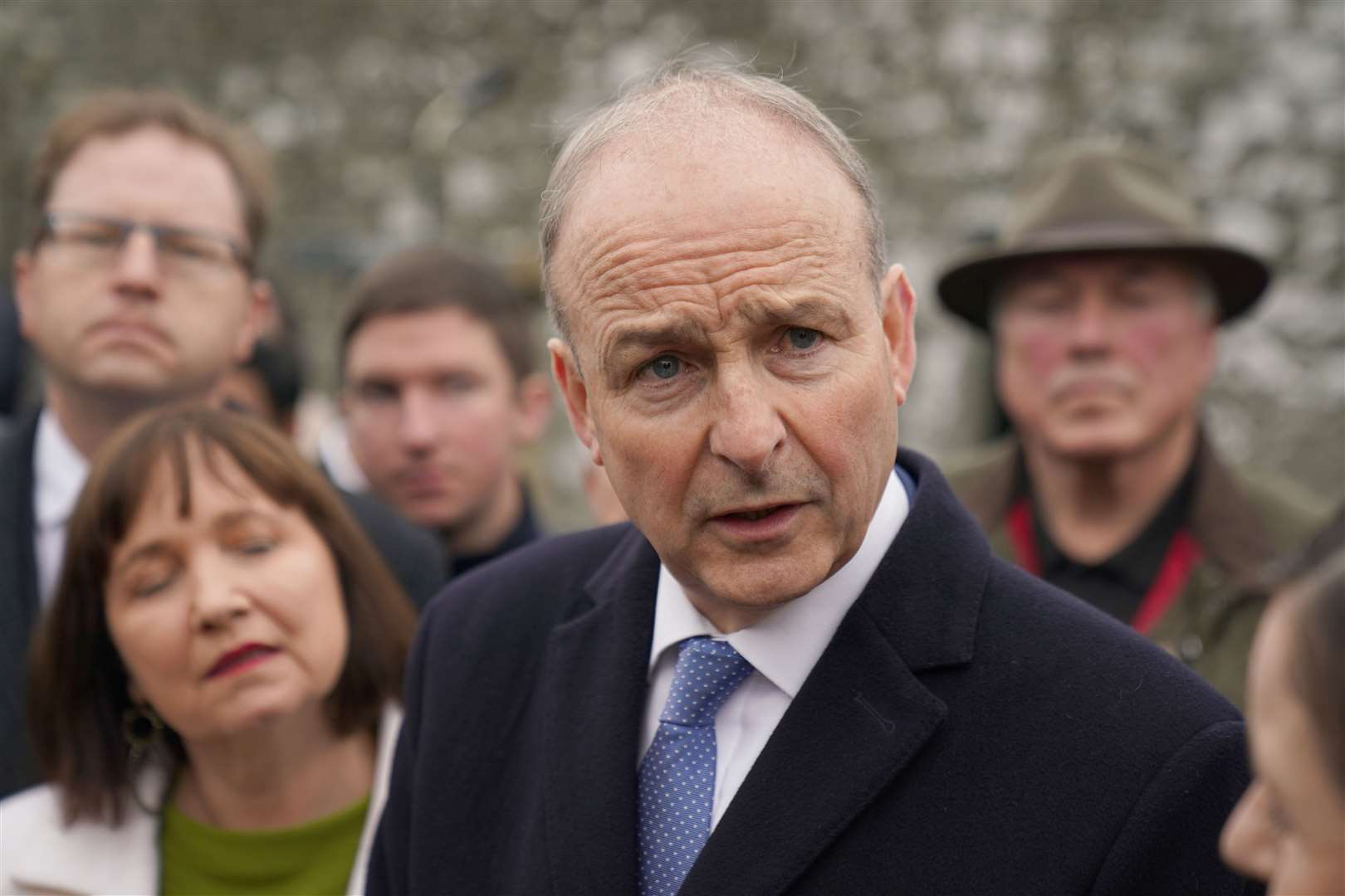 Micheal Martin said: ‘The government has been extremely concerned at the conduct of both parties to this conflict’ (Brian Lawless/PA)