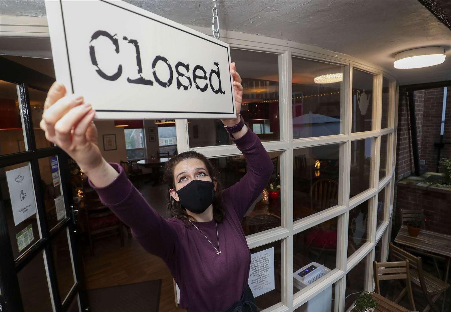 Restaurants in Tier 3 areas will be closed (Martin Rickett/PA)