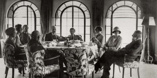 A Churchill family dinner at Chartwell
