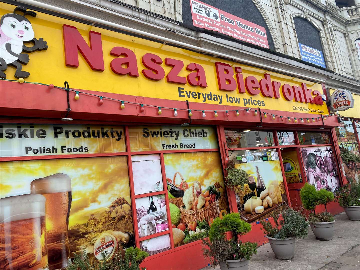 Polish-inspired Nasza Biedronka shop in Cliftonville, Margate, gets one-star hygiene rating