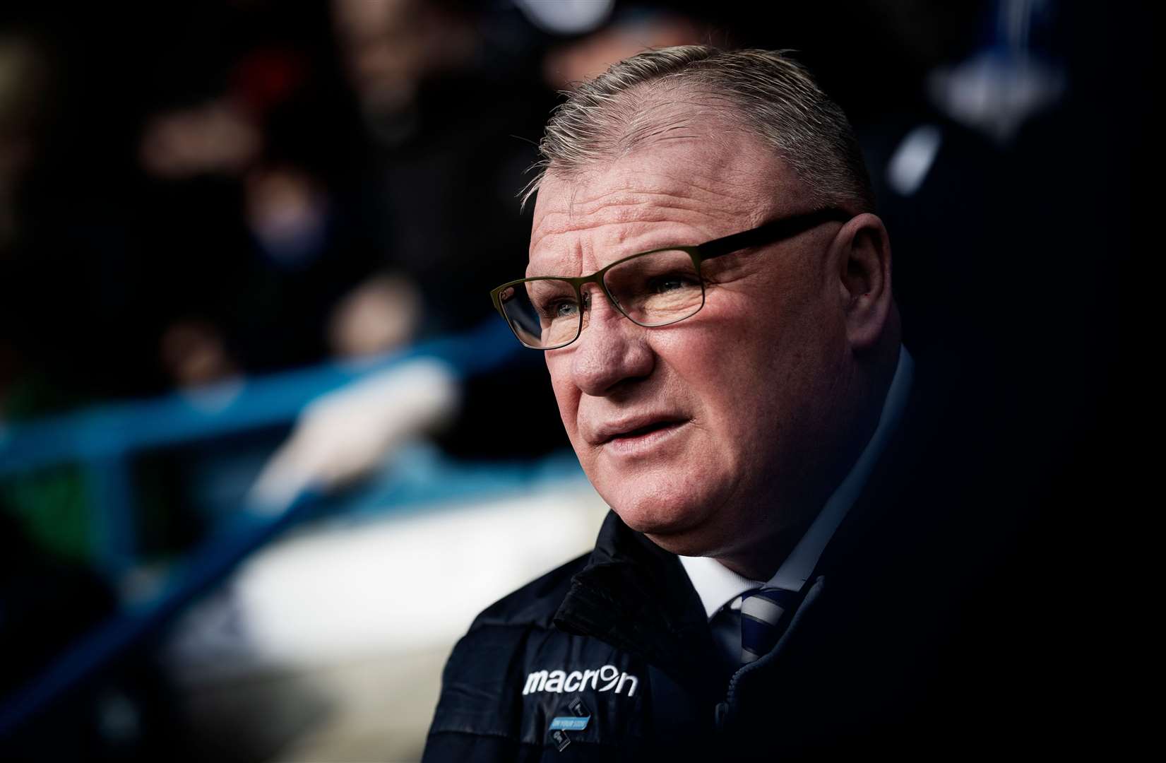 Gillingham boss Steve Evans on the hunt for a new striker