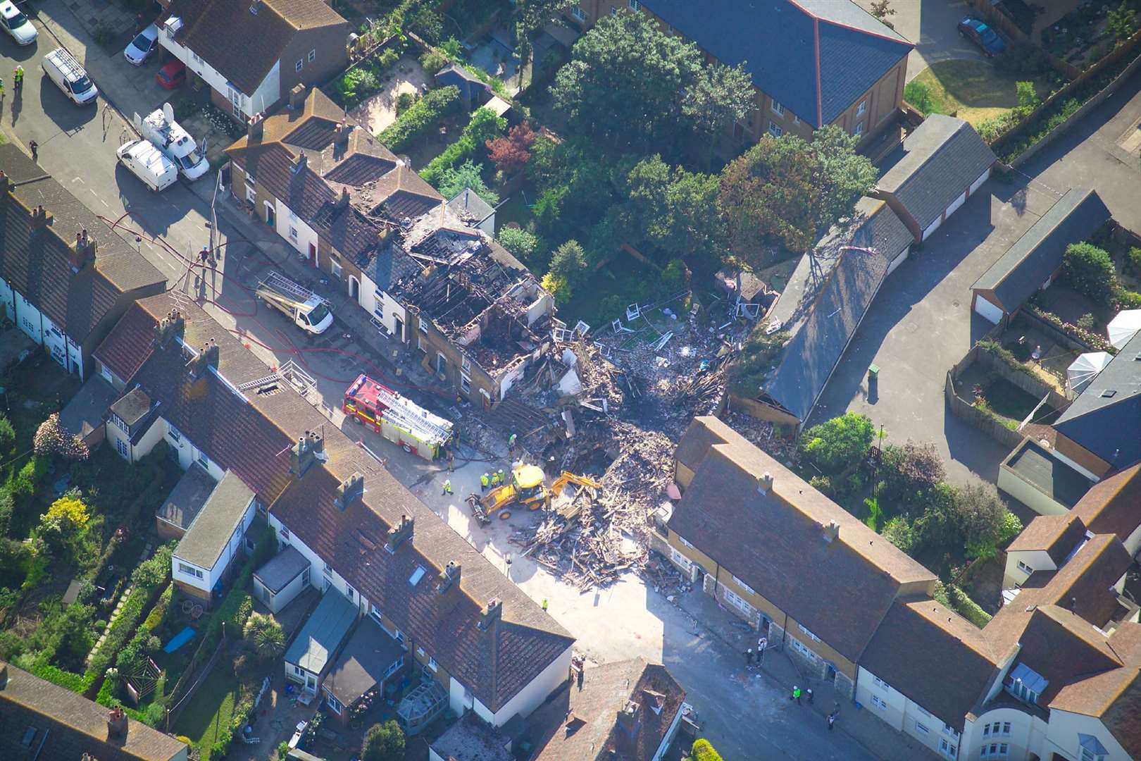 Octogenarian Elsie Howland was incredibly lucky to make a full recovery after the Abbey Street explosion. Picture: Simon Burchett