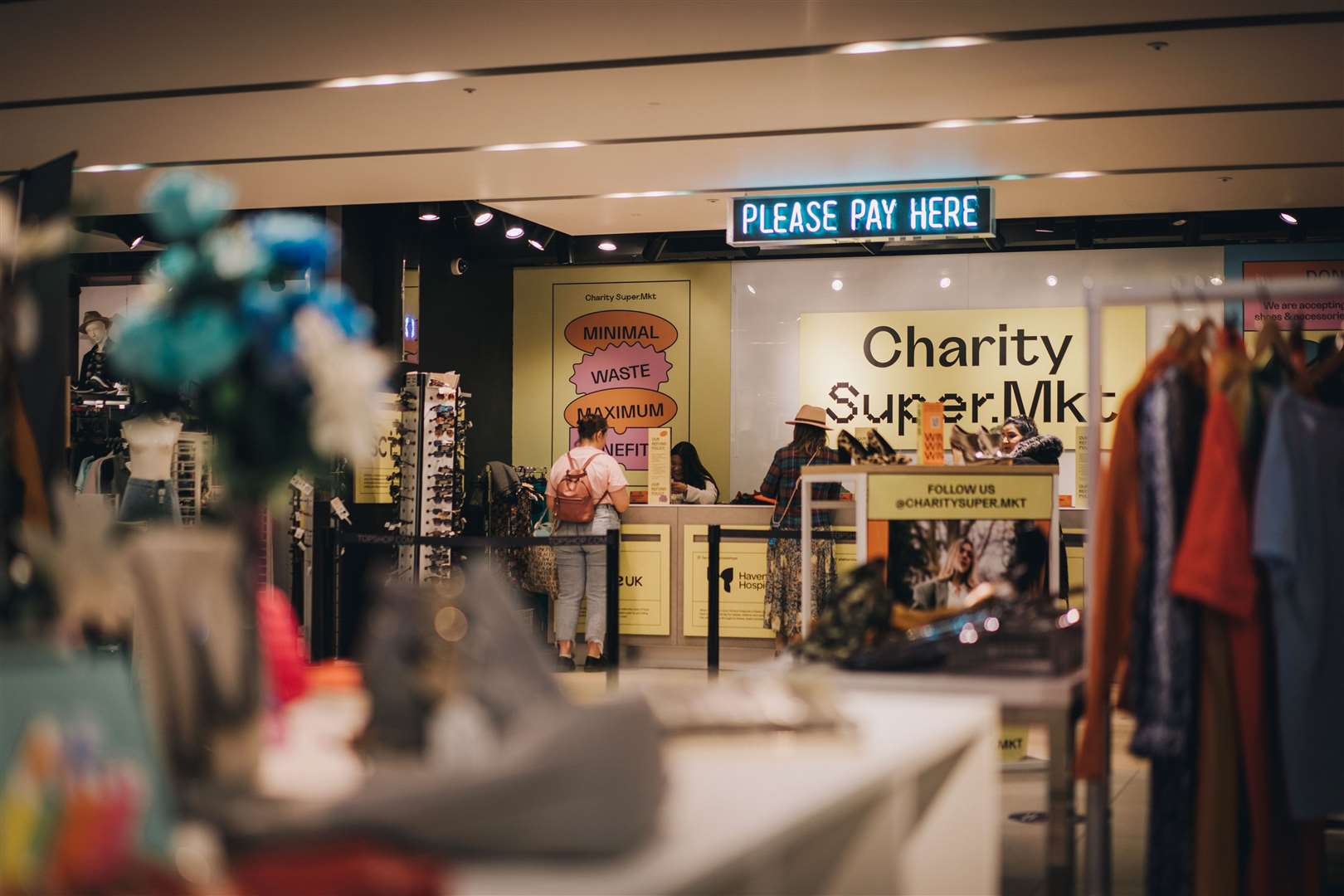 Charity Super.Mkt the UK s first ever multi charity shop opens